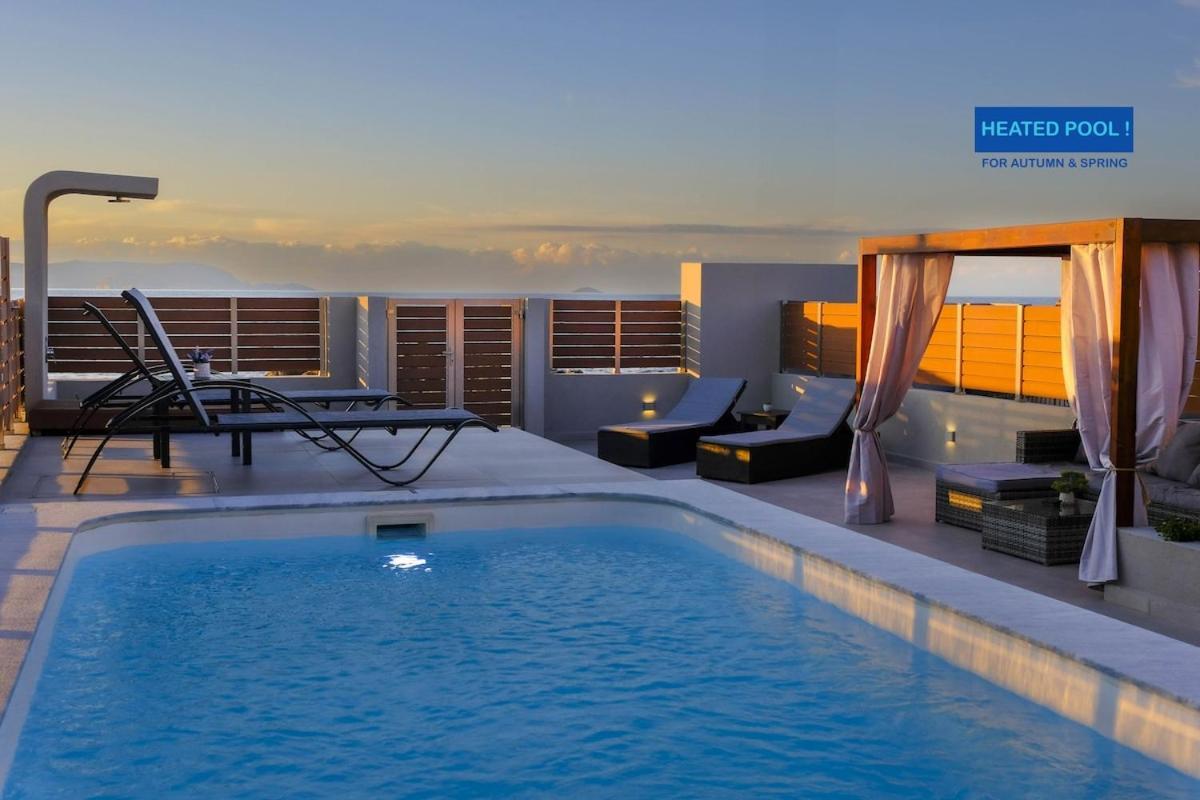 Blue Velvet Coast Luxury Villas Kokkini Hani Bagian luar foto