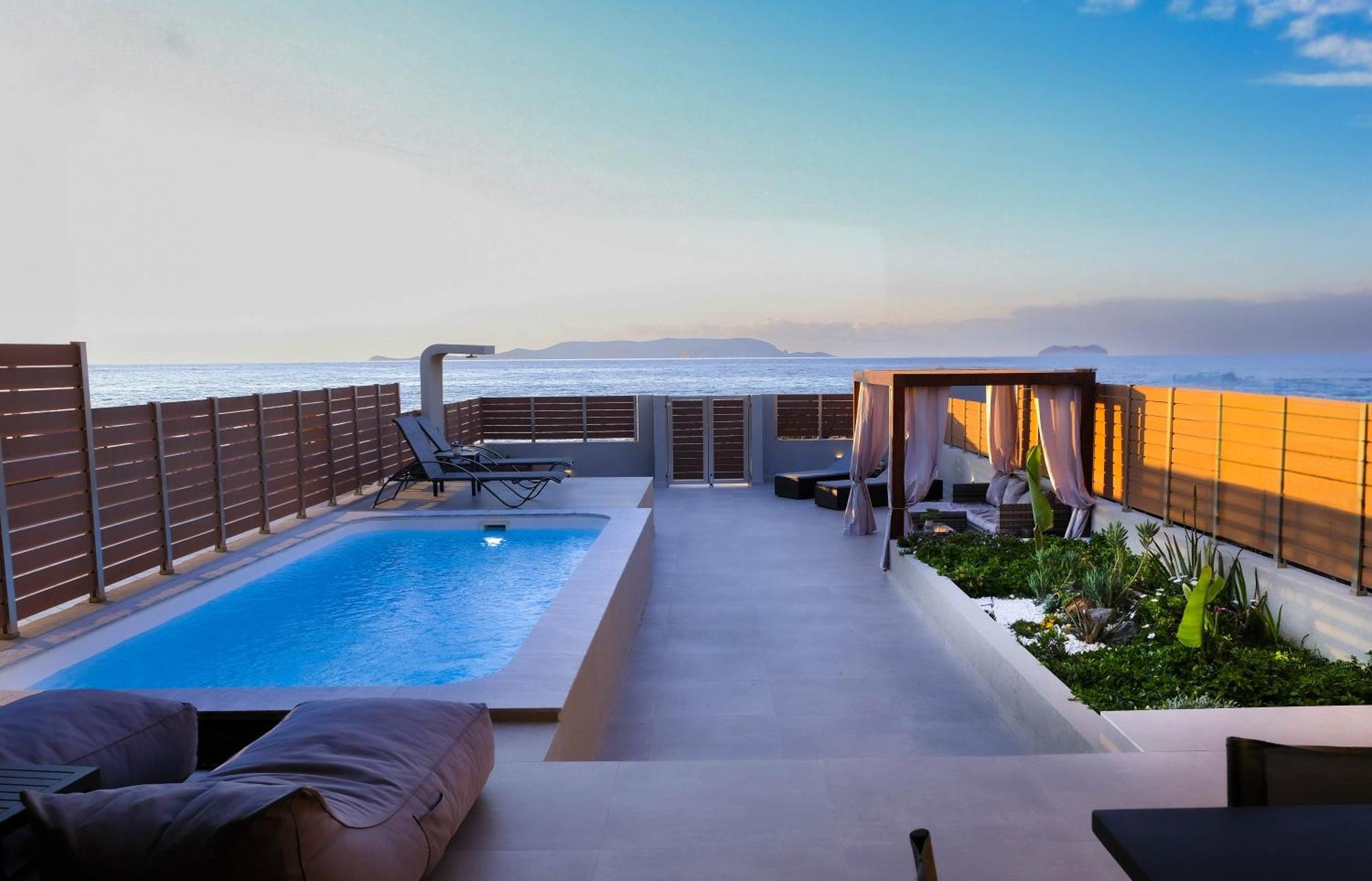Blue Velvet Coast Luxury Villas Kokkini Hani Bagian luar foto